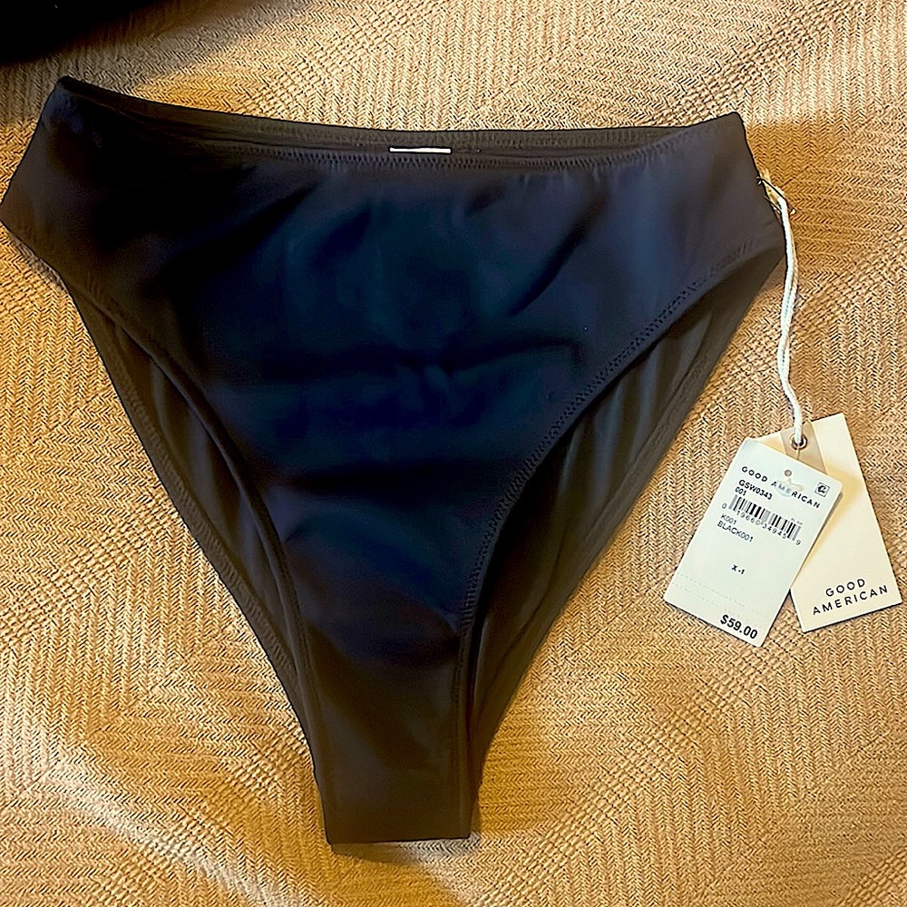 Good American Compression Cheeky Swim Bottom